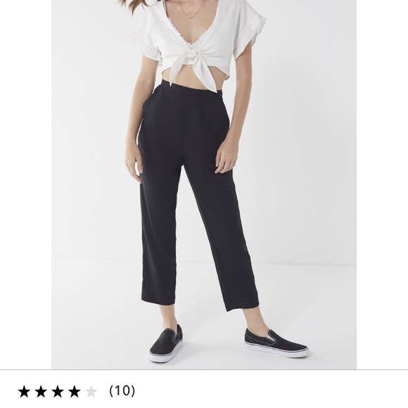 Linen Pin-Up Pant - Picture 2 of 7